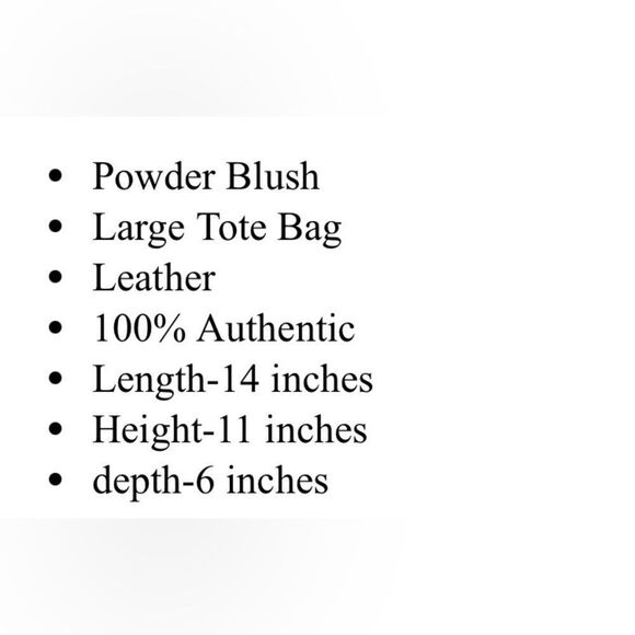 Michael Kors Arlo Powder Blush Large Leather Grab Tote - Picture 6 of 8